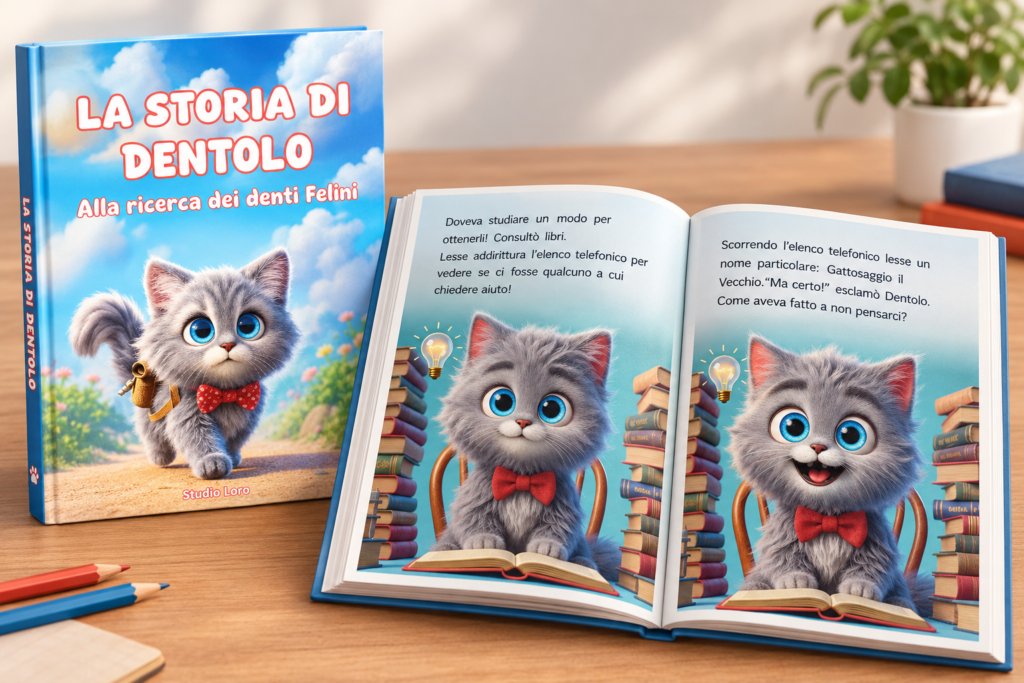 Mockup libretto Dentolo - Studio dentistico - overview - grafica