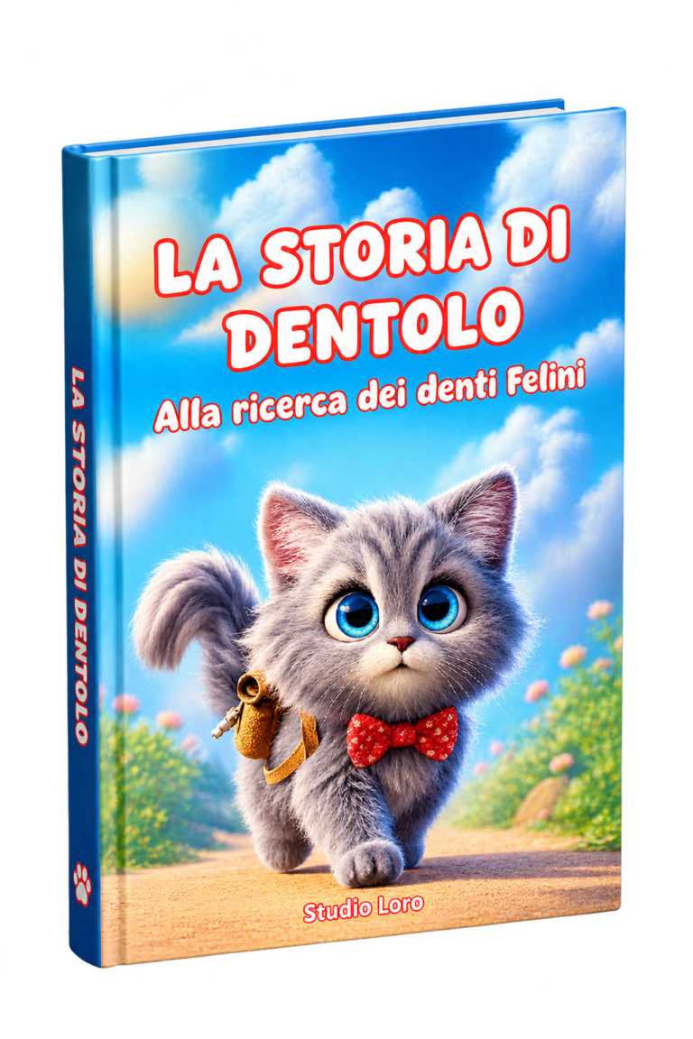Mockup Libretto per bambini - Dentolo - Copertina