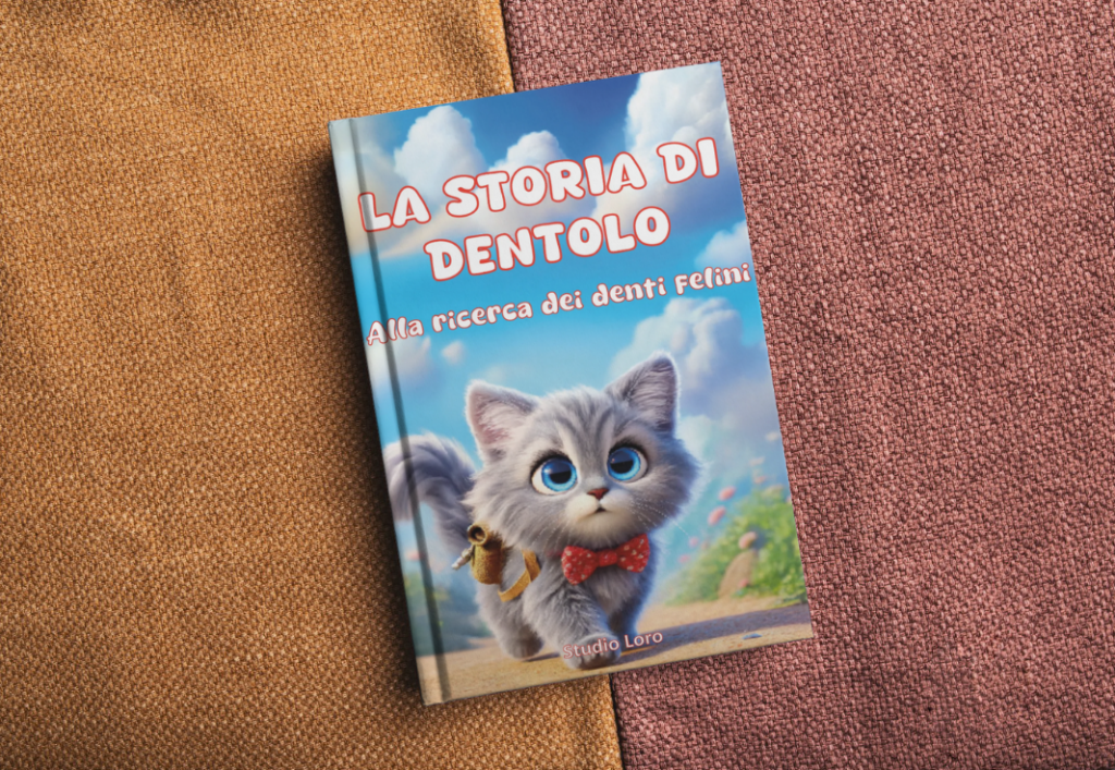 Mockup Libretto per bambini - Dentolo - Grafica e Design